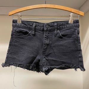 Black Jean Shorts Jorts